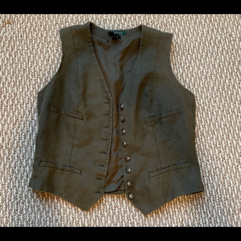 Ralph Lauren Tweed shooting vest